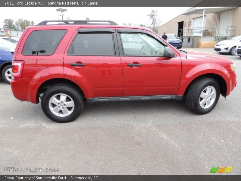 Sangria Red Metallic / Camel 2011 Ford Escape XLT