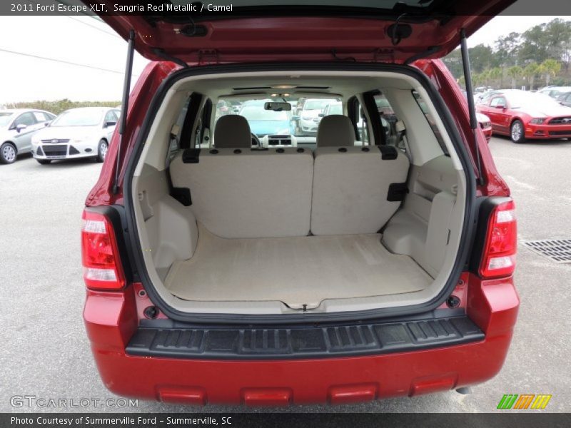 Sangria Red Metallic / Camel 2011 Ford Escape XLT