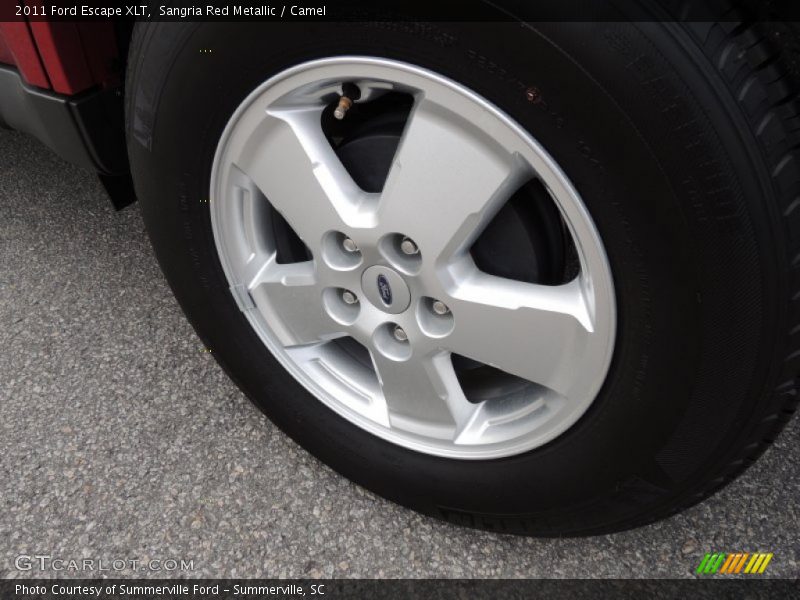 Sangria Red Metallic / Camel 2011 Ford Escape XLT