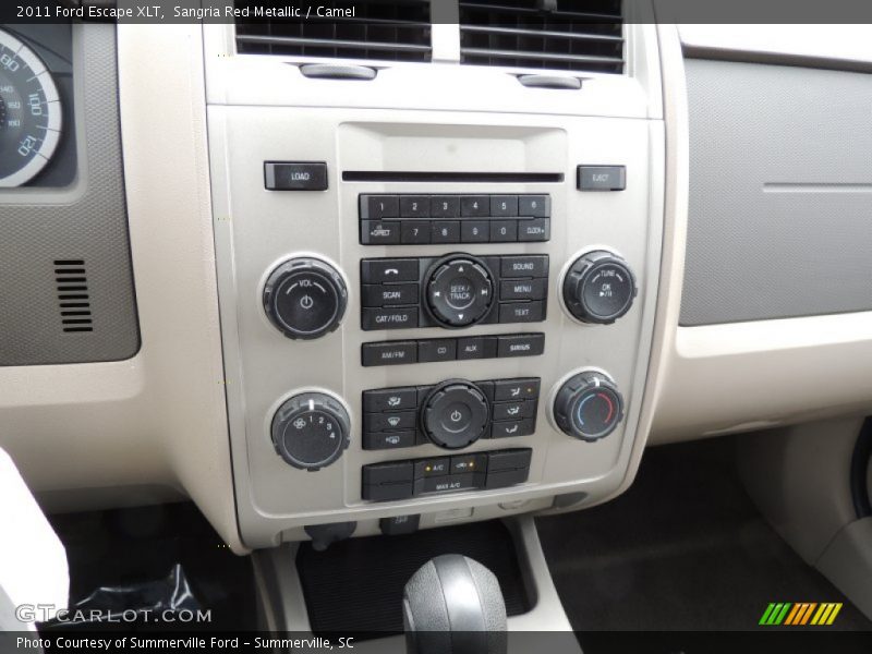 Sangria Red Metallic / Camel 2011 Ford Escape XLT