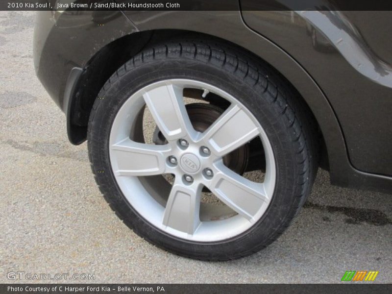 Java Brown / Sand/Black Houndstooth Cloth 2010 Kia Soul !