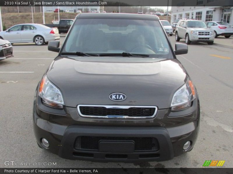 Java Brown / Sand/Black Houndstooth Cloth 2010 Kia Soul !