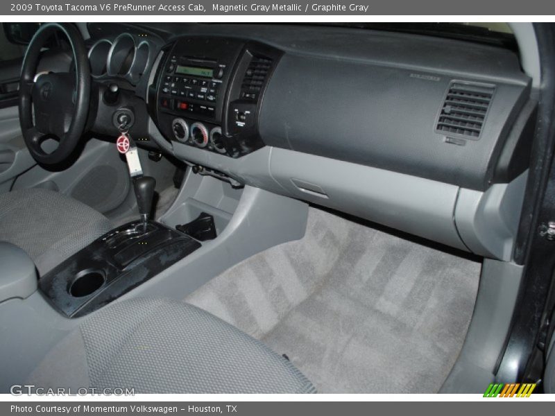 Magnetic Gray Metallic / Graphite Gray 2009 Toyota Tacoma V6 PreRunner Access Cab