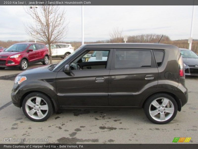Java Brown / Sand/Black Houndstooth Cloth 2010 Kia Soul !