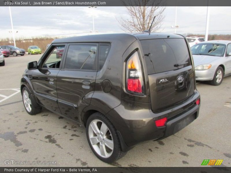 Java Brown / Sand/Black Houndstooth Cloth 2010 Kia Soul !