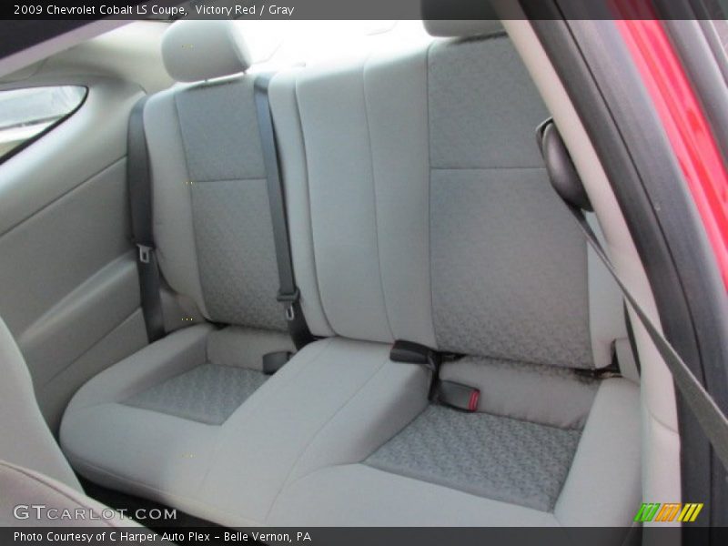 Victory Red / Gray 2009 Chevrolet Cobalt LS Coupe