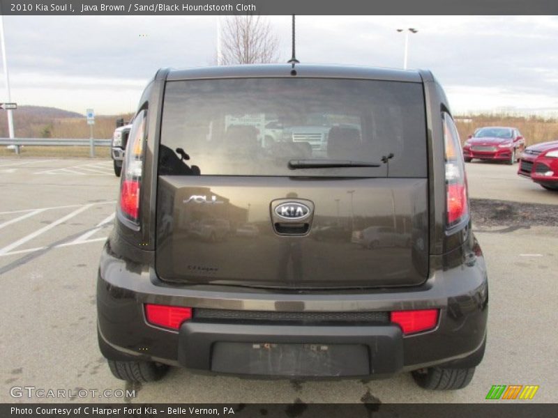 Java Brown / Sand/Black Houndstooth Cloth 2010 Kia Soul !