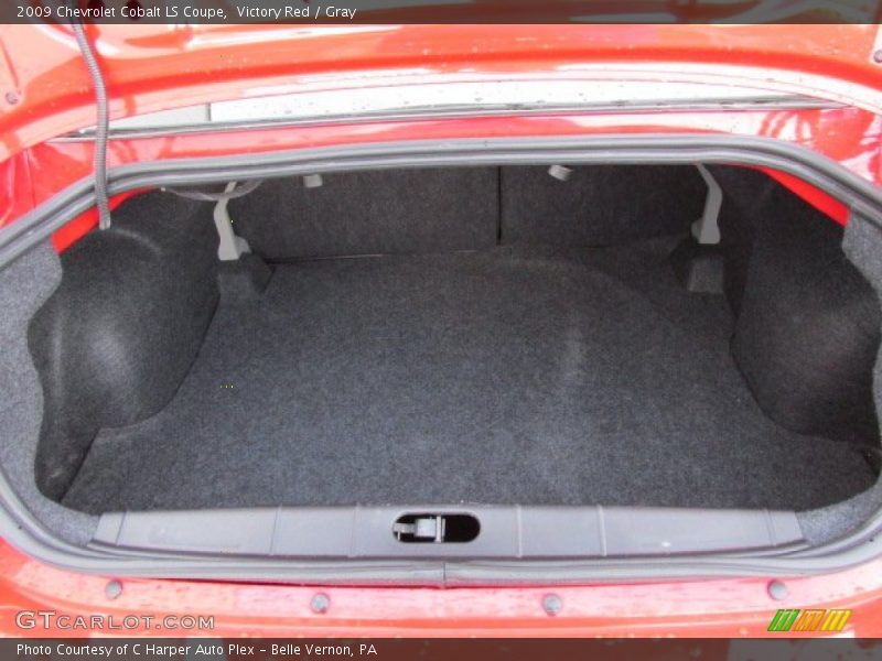 Victory Red / Gray 2009 Chevrolet Cobalt LS Coupe