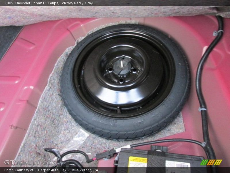 Victory Red / Gray 2009 Chevrolet Cobalt LS Coupe