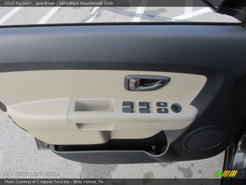 Java Brown / Sand/Black Houndstooth Cloth 2010 Kia Soul !