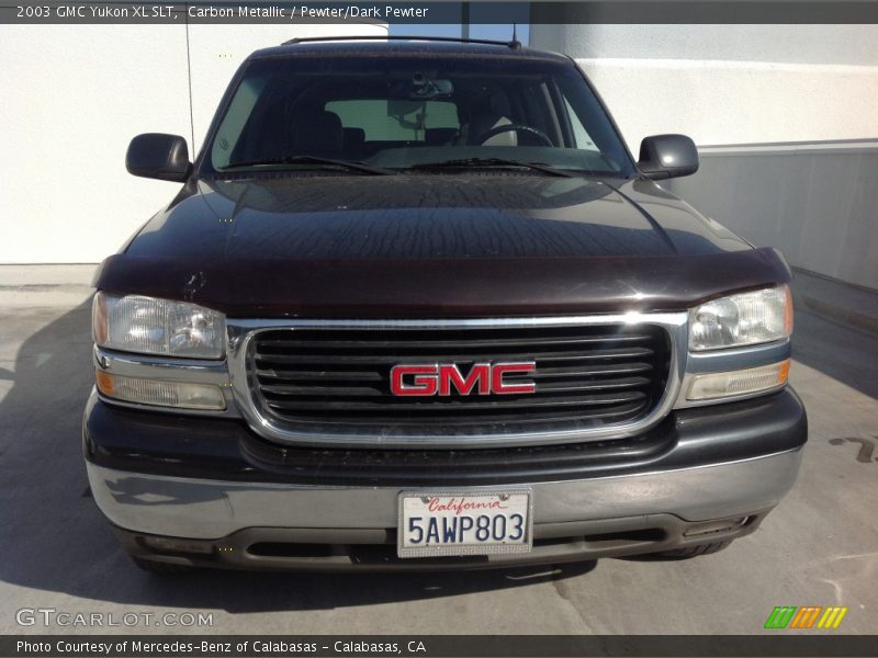 Carbon Metallic / Pewter/Dark Pewter 2003 GMC Yukon XL SLT