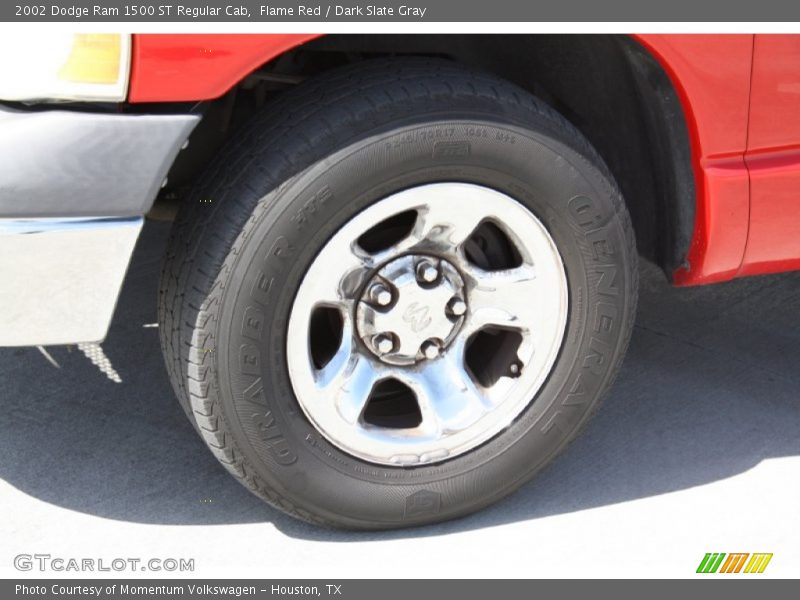 Flame Red / Dark Slate Gray 2002 Dodge Ram 1500 ST Regular Cab