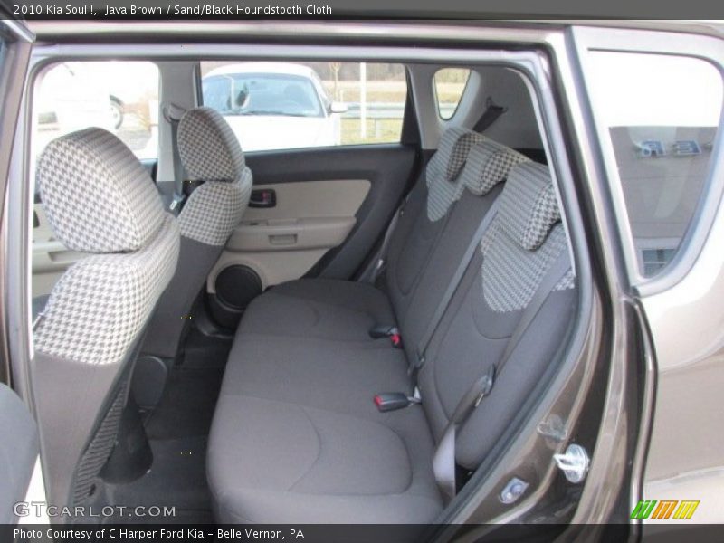 Java Brown / Sand/Black Houndstooth Cloth 2010 Kia Soul !