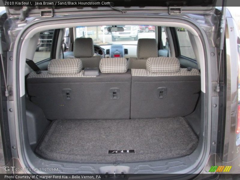 Java Brown / Sand/Black Houndstooth Cloth 2010 Kia Soul !