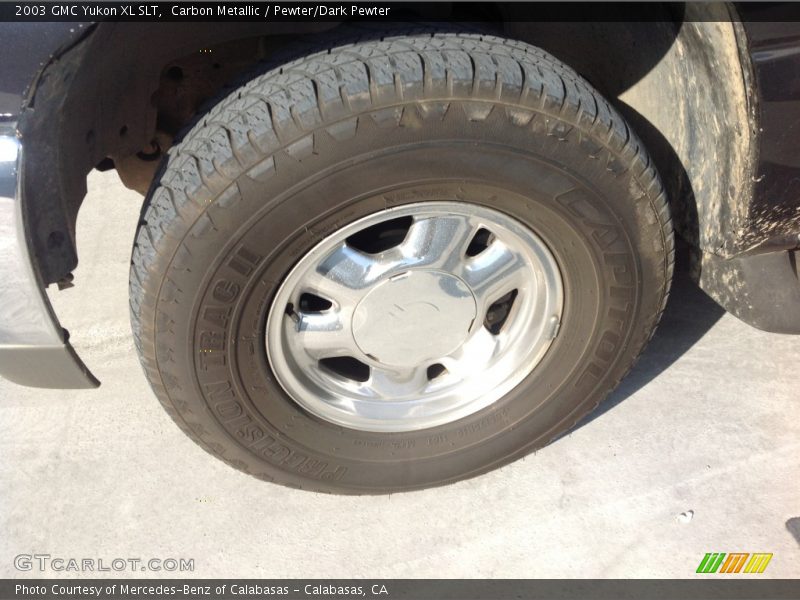 Carbon Metallic / Pewter/Dark Pewter 2003 GMC Yukon XL SLT