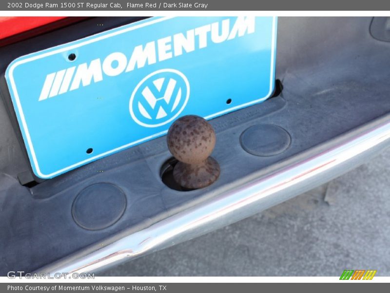 Flame Red / Dark Slate Gray 2002 Dodge Ram 1500 ST Regular Cab