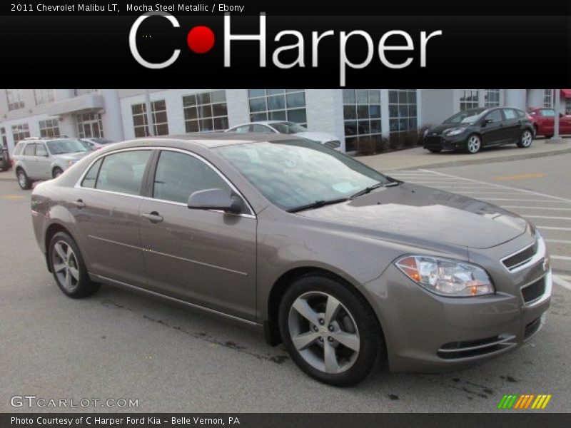 Mocha Steel Metallic / Ebony 2011 Chevrolet Malibu LT