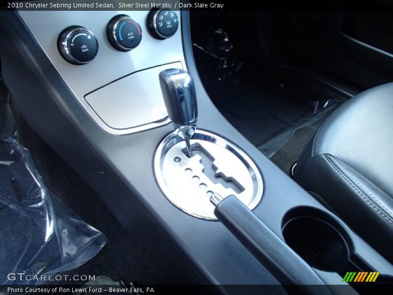 Silver Steel Metallic / Dark Slate Gray 2010 Chrysler Sebring Limited Sedan