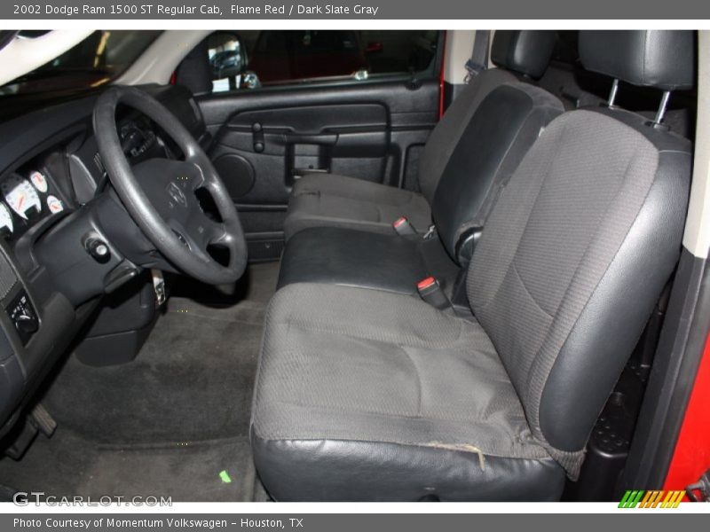 Flame Red / Dark Slate Gray 2002 Dodge Ram 1500 ST Regular Cab
