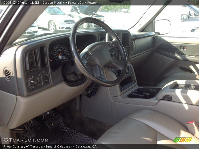 Carbon Metallic / Pewter/Dark Pewter 2003 GMC Yukon XL SLT