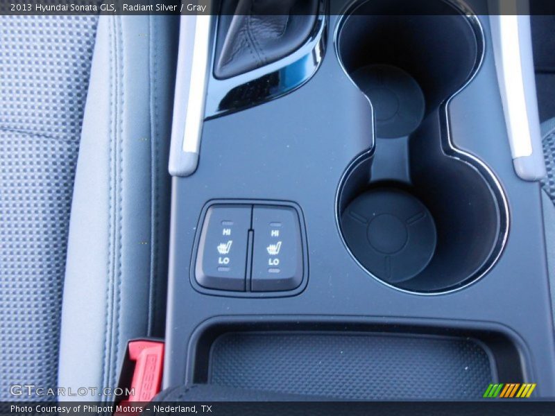 Radiant Silver / Gray 2013 Hyundai Sonata GLS