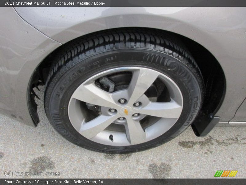Mocha Steel Metallic / Ebony 2011 Chevrolet Malibu LT