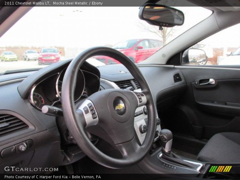 Mocha Steel Metallic / Ebony 2011 Chevrolet Malibu LT