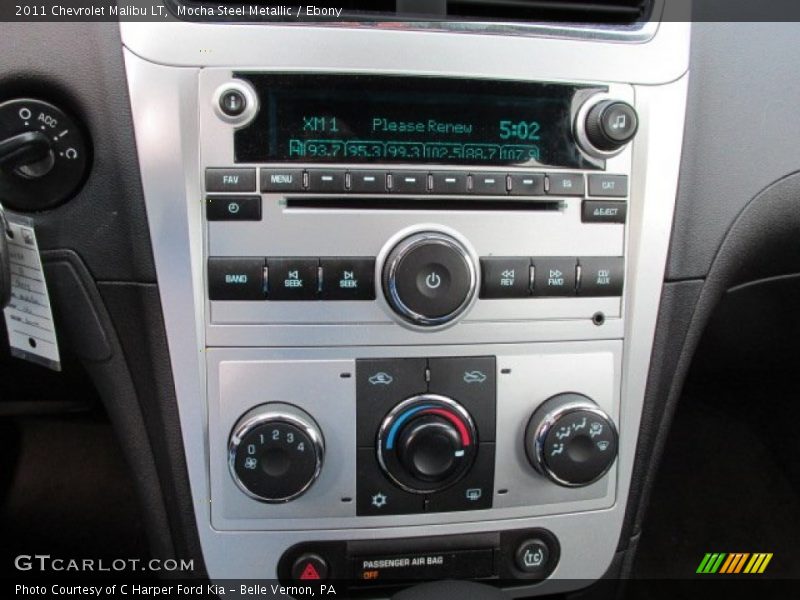 Mocha Steel Metallic / Ebony 2011 Chevrolet Malibu LT