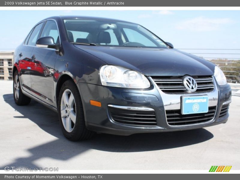 Blue Graphite Metallic / Anthracite 2009 Volkswagen Jetta SE Sedan