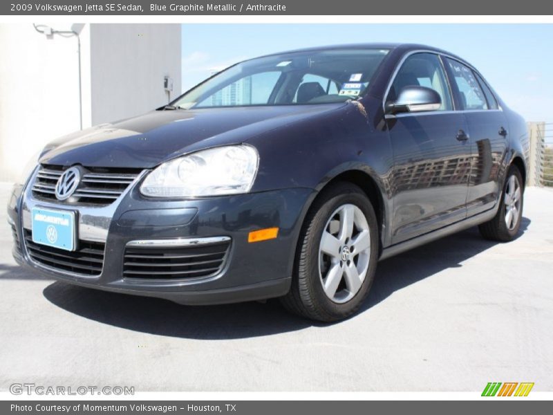 Blue Graphite Metallic / Anthracite 2009 Volkswagen Jetta SE Sedan