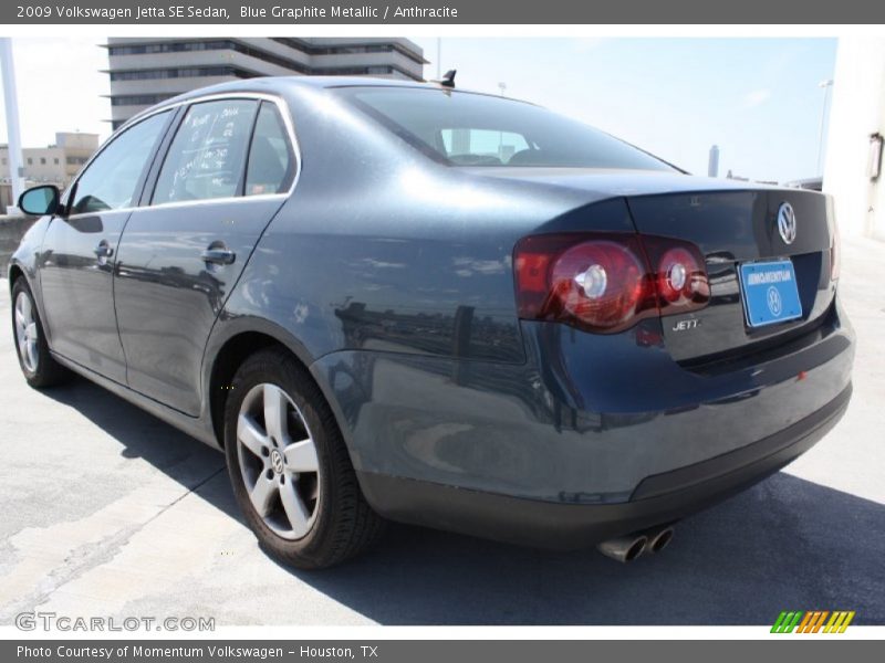 Blue Graphite Metallic / Anthracite 2009 Volkswagen Jetta SE Sedan