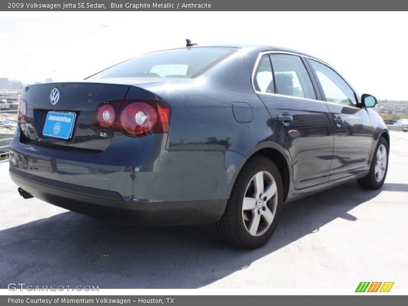 Blue Graphite Metallic / Anthracite 2009 Volkswagen Jetta SE Sedan