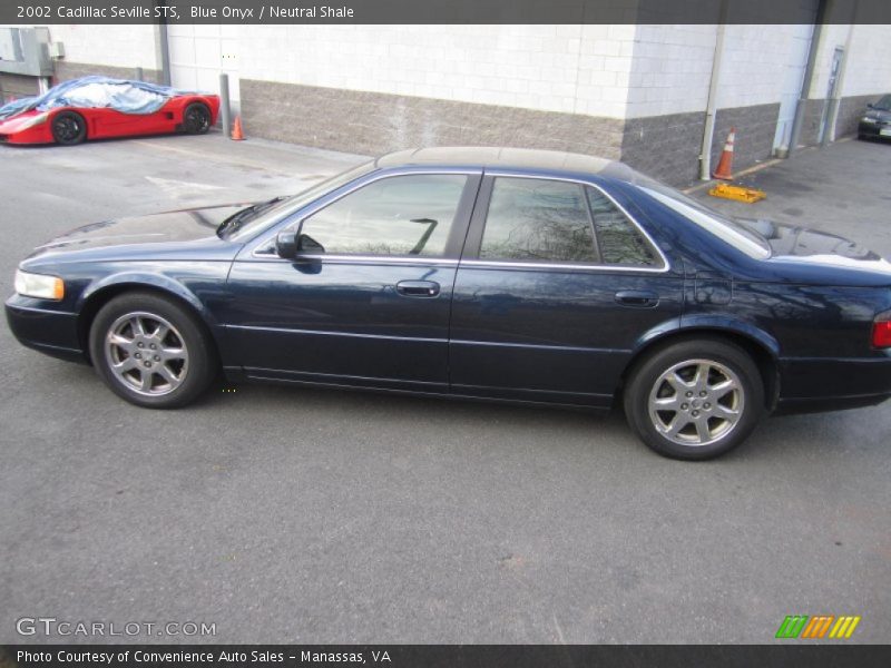 Blue Onyx / Neutral Shale 2002 Cadillac Seville STS