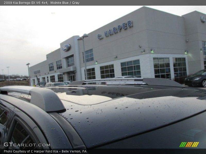 Midnite Blue / Gray 2009 Kia Borrego EX V6 4x4
