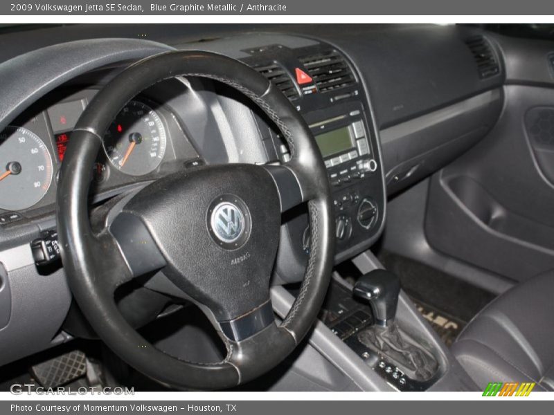 Blue Graphite Metallic / Anthracite 2009 Volkswagen Jetta SE Sedan