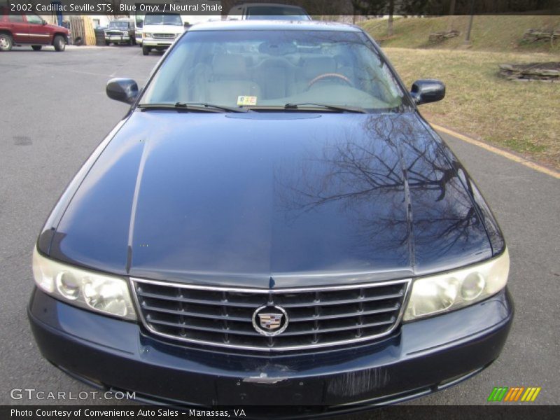 Blue Onyx / Neutral Shale 2002 Cadillac Seville STS