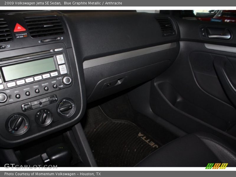 Blue Graphite Metallic / Anthracite 2009 Volkswagen Jetta SE Sedan