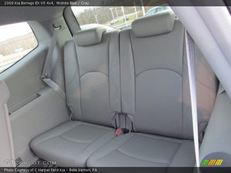 Midnite Blue / Gray 2009 Kia Borrego EX V6 4x4