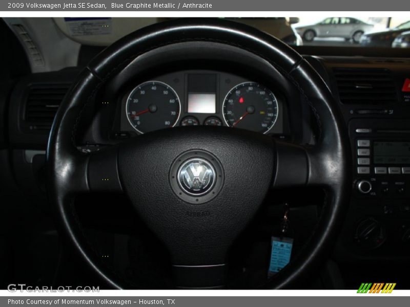 Blue Graphite Metallic / Anthracite 2009 Volkswagen Jetta SE Sedan