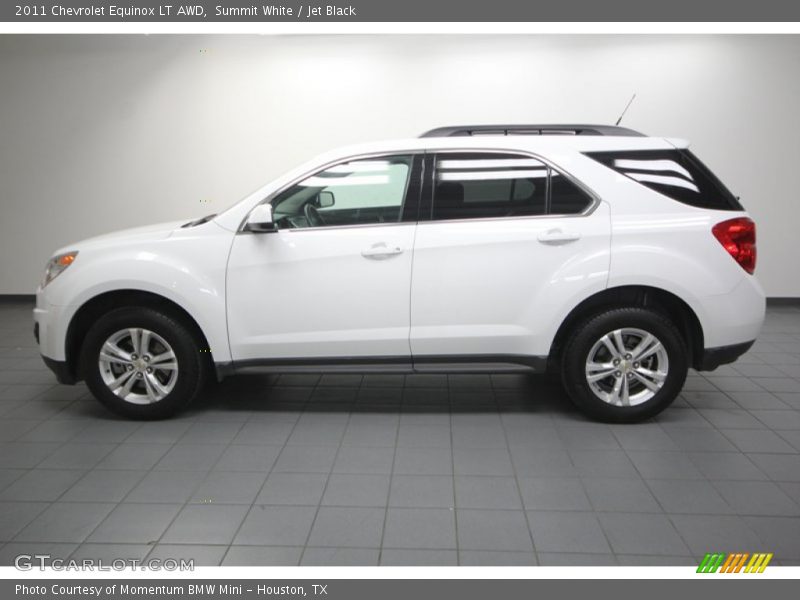 Summit White / Jet Black 2011 Chevrolet Equinox LT AWD
