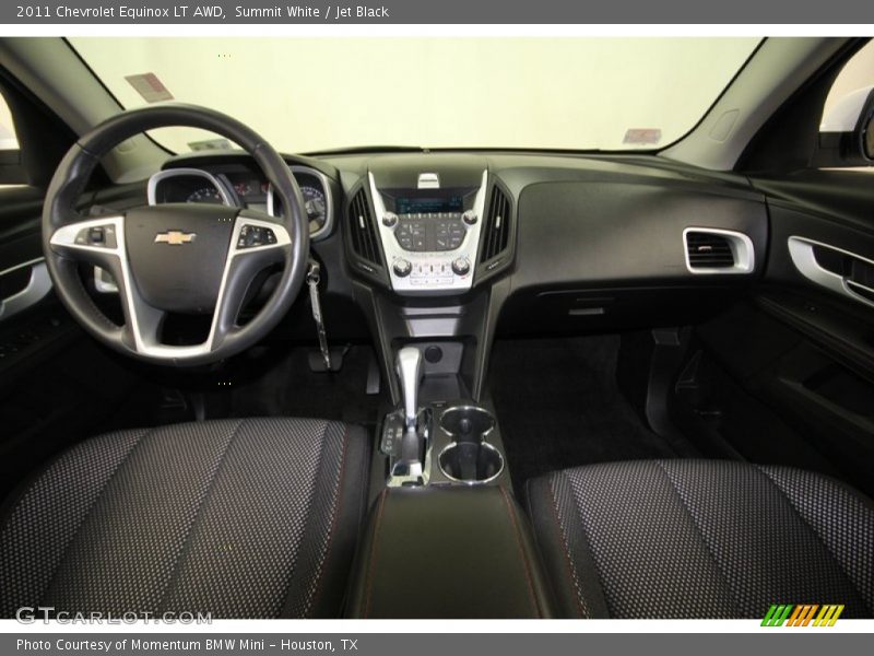 Summit White / Jet Black 2011 Chevrolet Equinox LT AWD