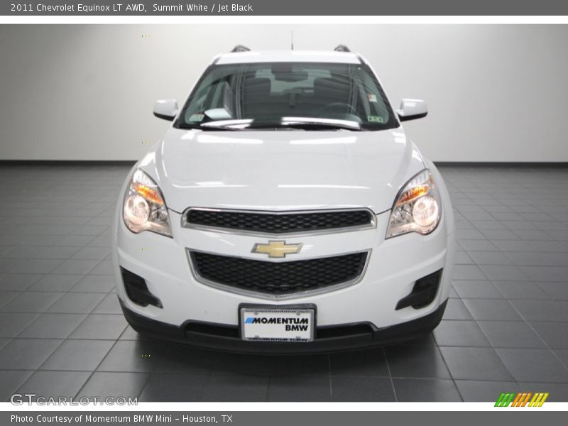 Summit White / Jet Black 2011 Chevrolet Equinox LT AWD