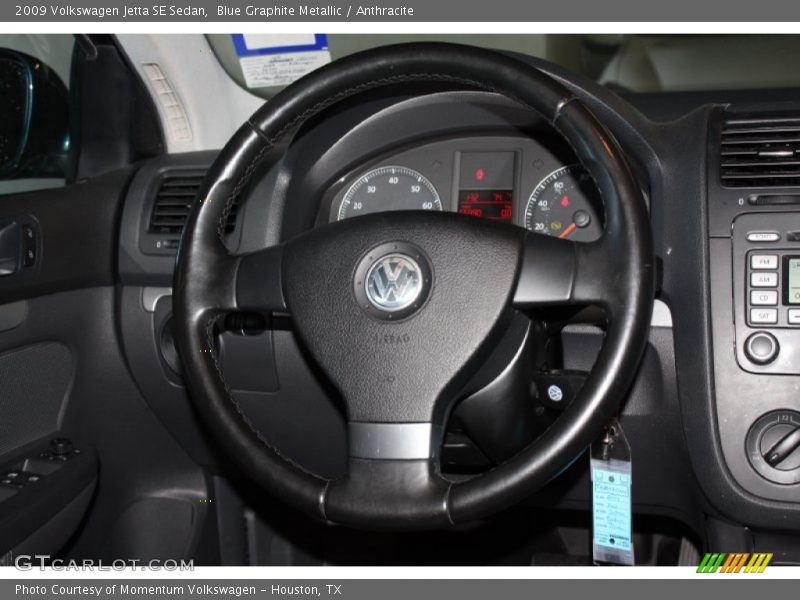 Blue Graphite Metallic / Anthracite 2009 Volkswagen Jetta SE Sedan