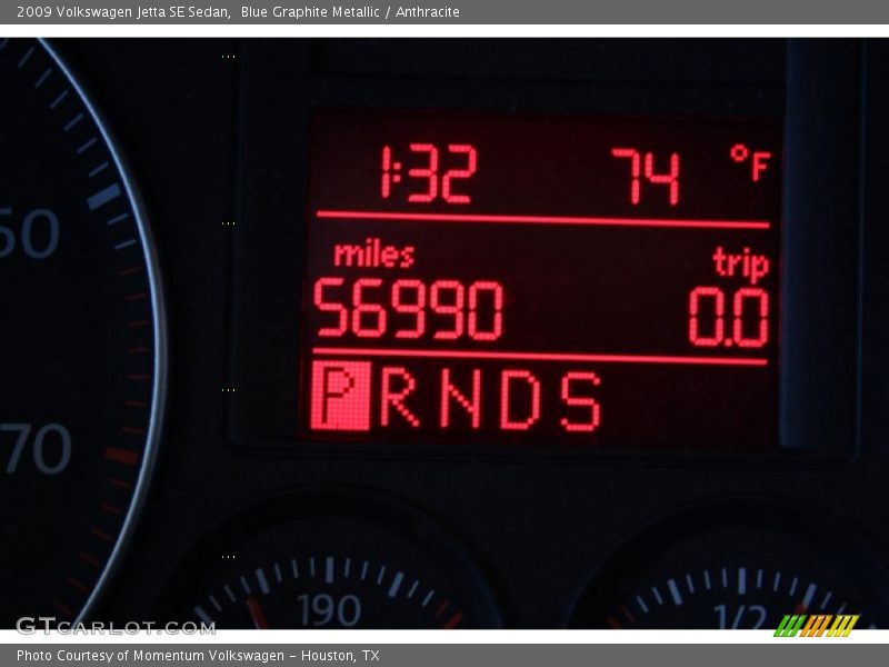 Blue Graphite Metallic / Anthracite 2009 Volkswagen Jetta SE Sedan