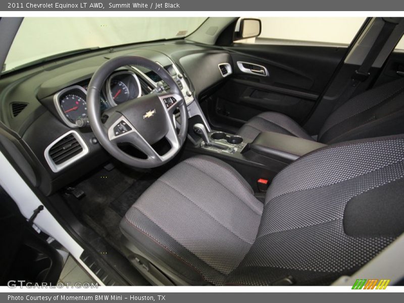 Summit White / Jet Black 2011 Chevrolet Equinox LT AWD