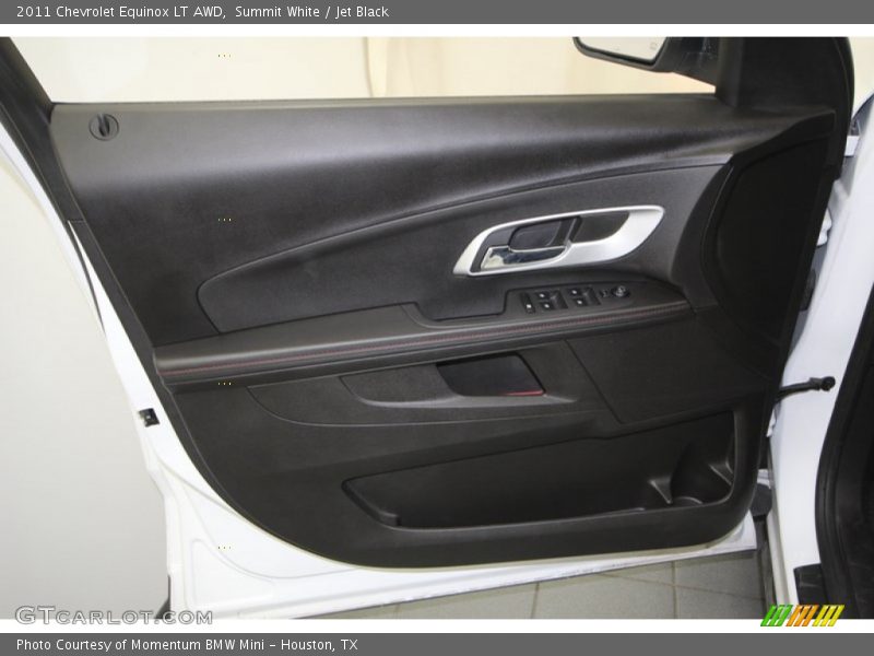 Summit White / Jet Black 2011 Chevrolet Equinox LT AWD