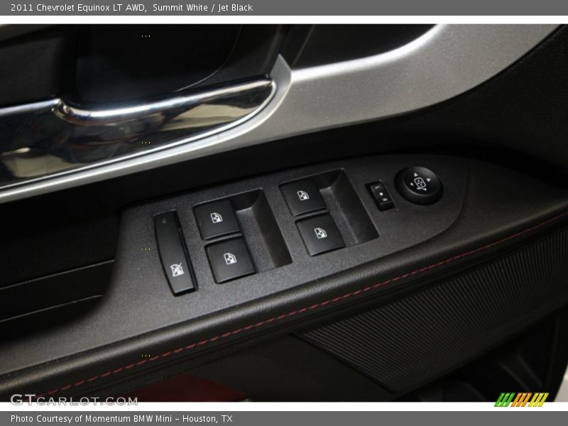 Summit White / Jet Black 2011 Chevrolet Equinox LT AWD