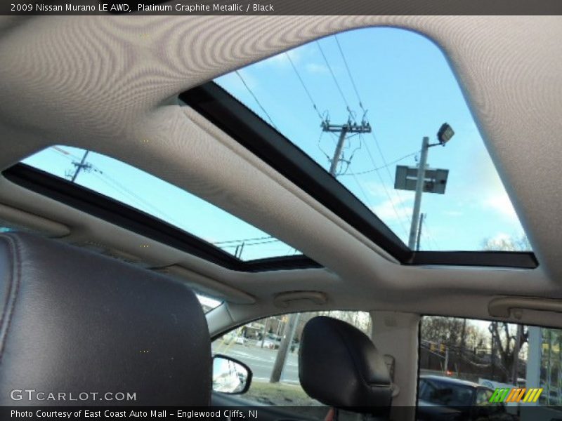 Platinum Graphite Metallic / Black 2009 Nissan Murano LE AWD