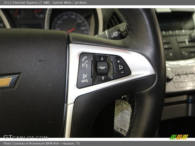 Summit White / Jet Black 2011 Chevrolet Equinox LT AWD