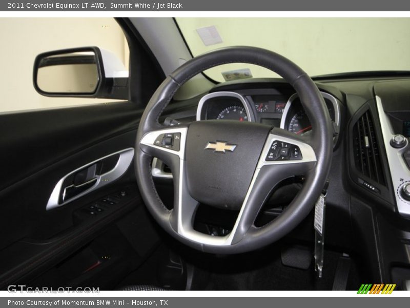 Summit White / Jet Black 2011 Chevrolet Equinox LT AWD